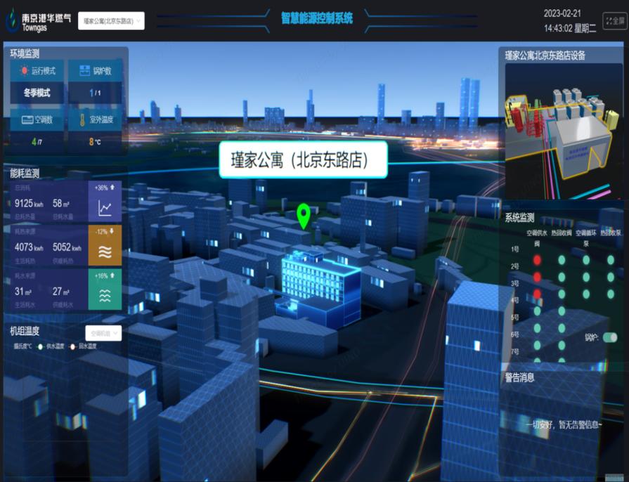 南京港华首家合同能源管理项目落地运行 开启智慧能源服务新篇章